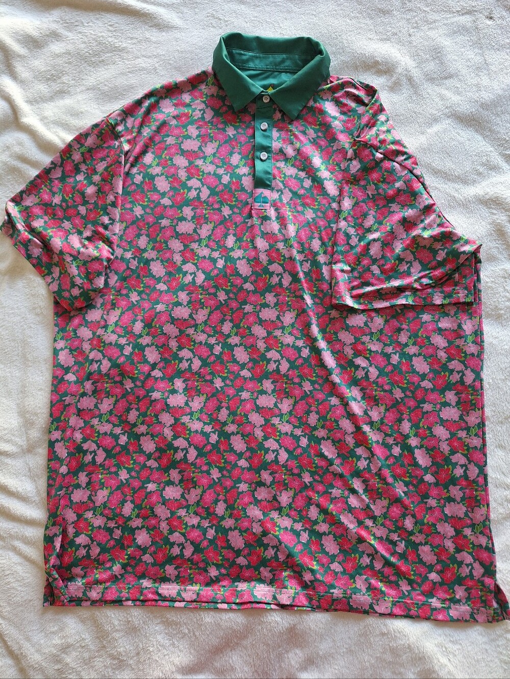 Pins & Aces 2021 Limited Edition Augusta GA Masters Golf Polo Shirt XXXL